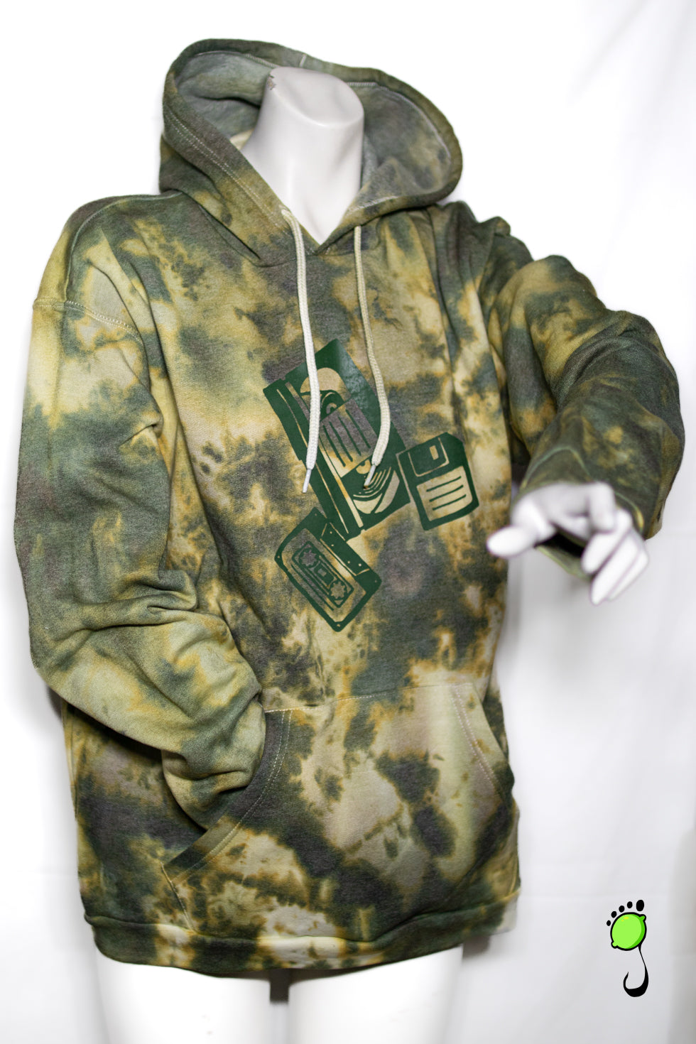 Hoodie "Data-Mix" XL - B-WARE