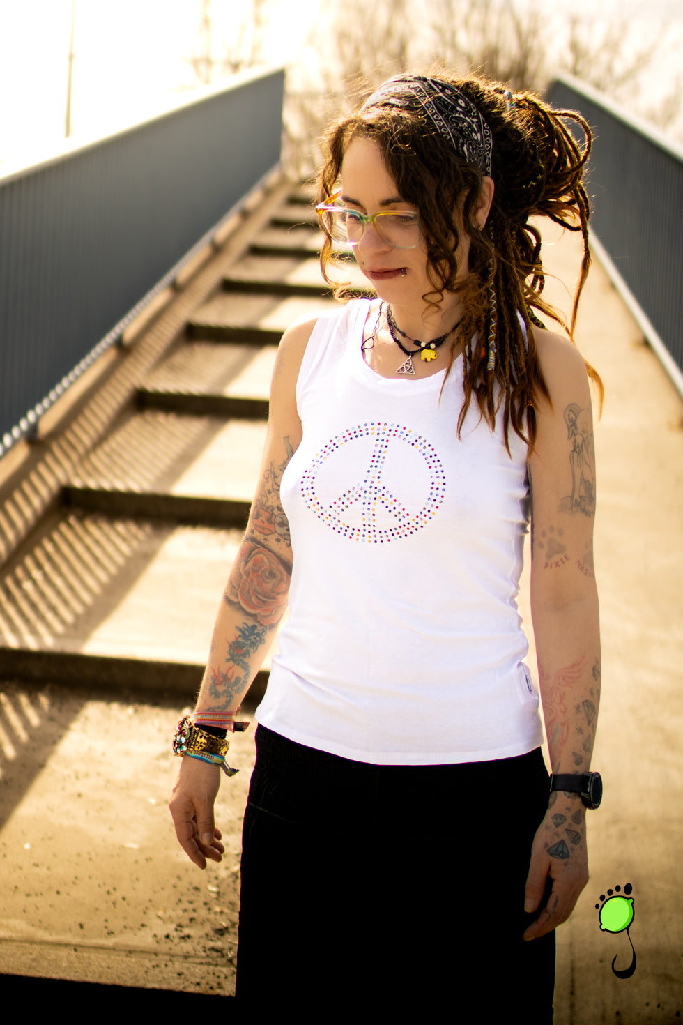 Tank Top "sparkle Peace"