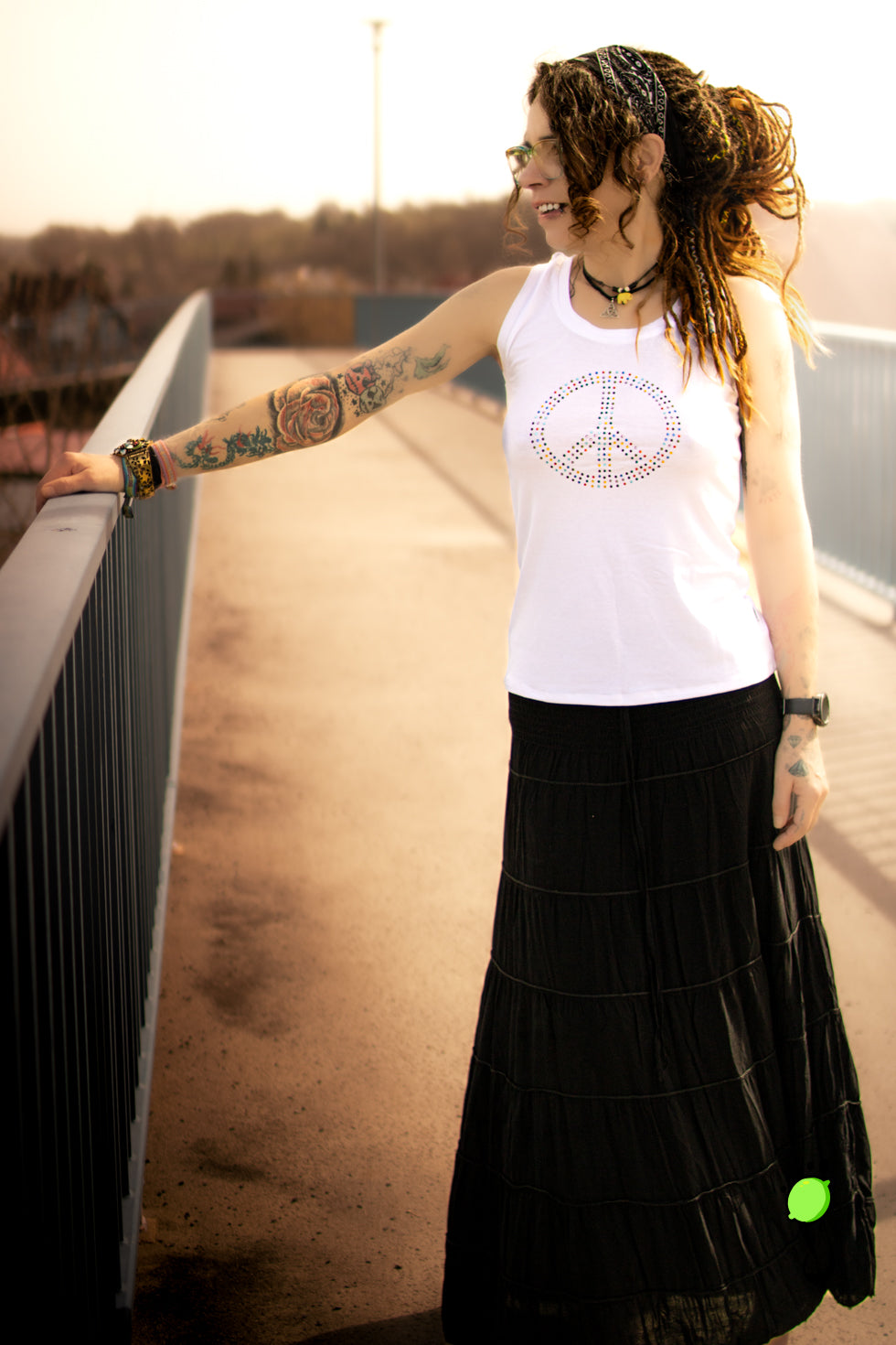 Tank Top "sparkle Peace"